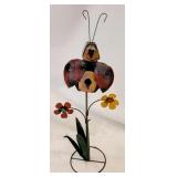 Metal Birdhouse Stand 51" Tall
