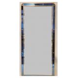 Chelsea House Blue Mirror Framed Floor Mirror
