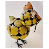 Metal Ball Chick Garden Decor 25 x 16
