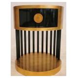 Wildwood Black & Gold 1 Drawer Stand