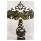 Stained glass lamp 26"