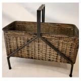 Metal Basket Planter 22 x 25 x 12