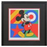 RED NOSE MICKEY GICLEE BY PETER BLAKE