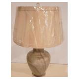 Wildwood art glass lamp 28"