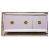 Chelsea House 3 Door Sideboard in Gray