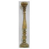 Wooden Candle Pricket 23" Tall