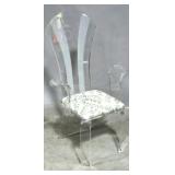 Wildwood acrylic Cora arm chair