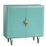 Alden Parkes Starward 2 door teal cabinet