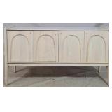 Union Home marble top buffet, crack in top