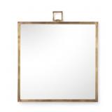 Chelsea House Brass Square Mirror
