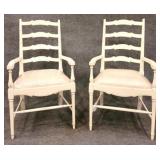 Pair Alden Parkes Waterloo Arm Chairs