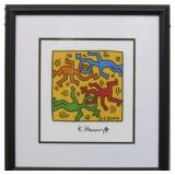 N.Y.C. PRIDE  BY KEITH HARING