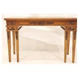 Chelsea House Sofa Table, Fruitwood Finish