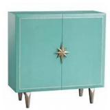 Alden Parkes Starward 2 door teal cabinet