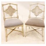 Pair Chelsea House Rattan Chairs