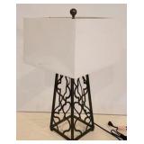 Wildwood Tower square shade lamp 30"