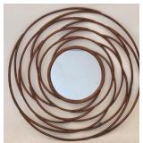 Chelsea House Wood Swirl Mirror 42"