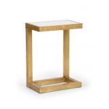 Chelsea House Nemeth Cigar Table, Gold