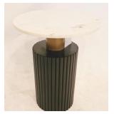 Chelsea House White Marble Top Stand