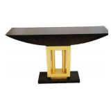 Modernist Geometric Console Table