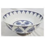 Blue and White Porcelain Large Bowl