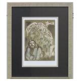 MOSES AND HIS PEOPLE BY MARC CHAGALL