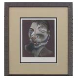 SELF PORTRAIT STUDY PRINT BY FRANCIS BACON