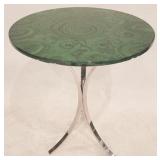 Chelsea House Green Malachite Finish Table