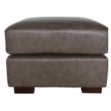 Hampton leather ottoman by LEA Leather