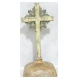 Decorative cross, 29" tall