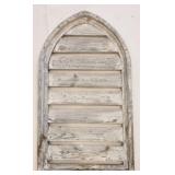 Wood Arch Window, 30 x 17