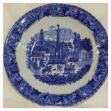 Blue and White Platter - 18" round
