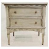 Alden Parkes Elliott 2 Drawer Chest in Gray
