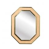 Wildwood Dunbar Brass & Cane Mirror