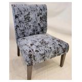 Mottled Upholstery Armless Chair