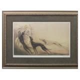 COURSING I GICLEE BY LOUIS ICART