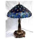 Stained Glass Lamp 30" Tall