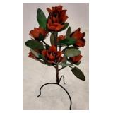 Metal Flower Bouquet, 22 x 10