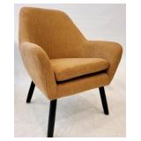 Orange Upholstered Chair