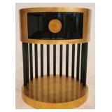 Wildwood Black & Gold 1 Drawer Stand