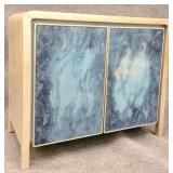 Chelsea House Blue Front Cabinet
