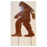 Metal lifesize bigfoot - 7 foot tall