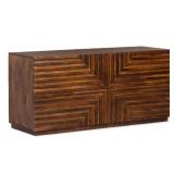 Union Home Maze Wood Low Dresser AS IS