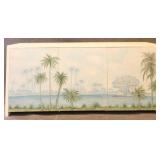 Chelsea House Palm Beach Mural Sideboard