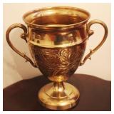 Brass Vase - 11" tall