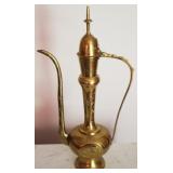 Brass Teapot - 18.5" tall