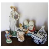 Lot of Assorted Ceramic Figures