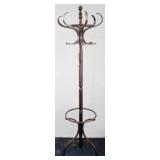 Vintage Bentwood Coat Tree - 73" tall