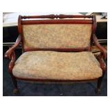Antique Loveseat - 39" x 48" x 22"