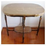 Wood Table - 28" x 30" x 20"